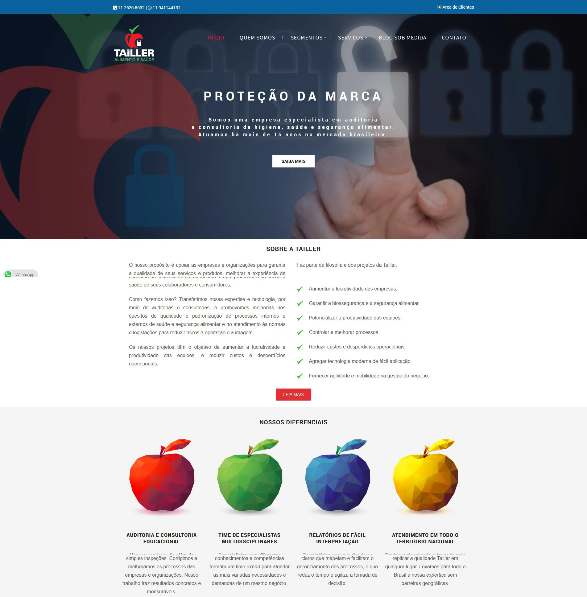 Criação de sites para empresas