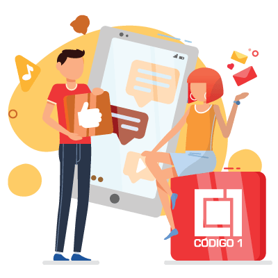 A empresa Código 1 TI Criação de Sites