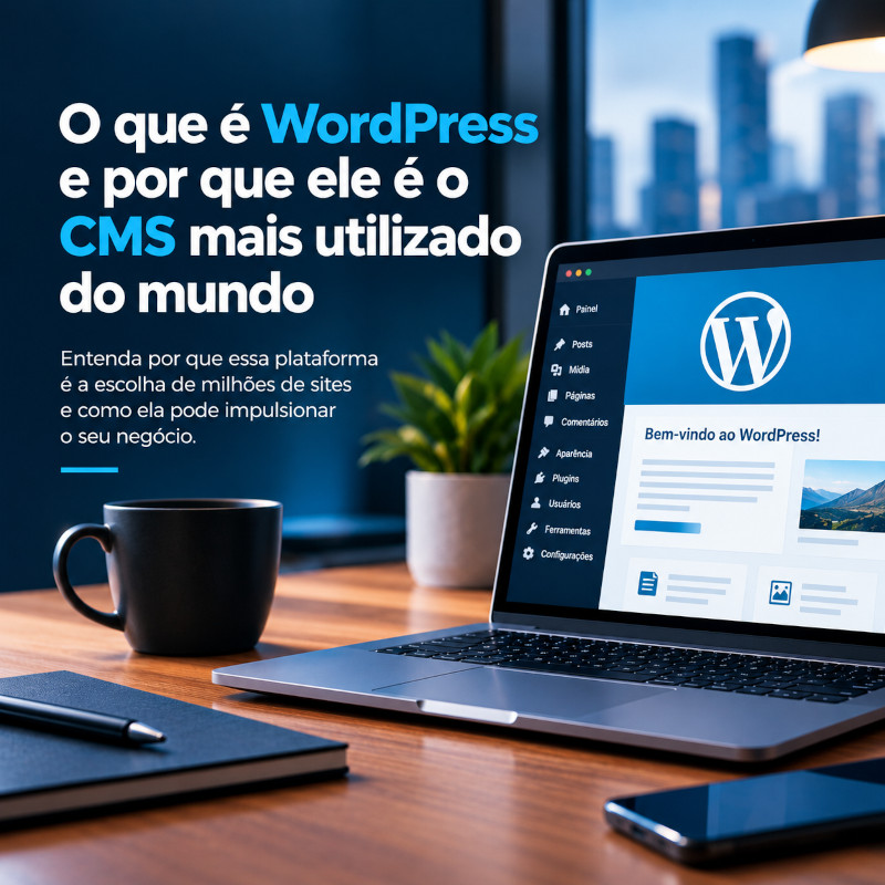 O que é WordPress e por que ele é o CMS mais utilizado do mundo