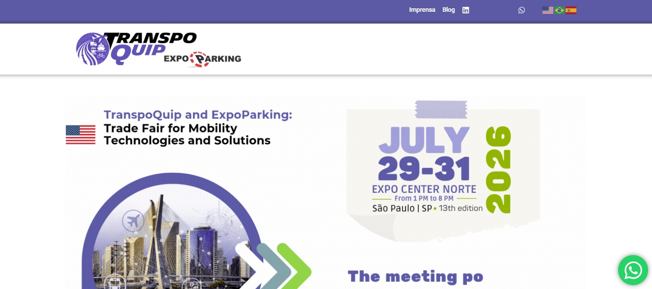 Novo site Transpoquip