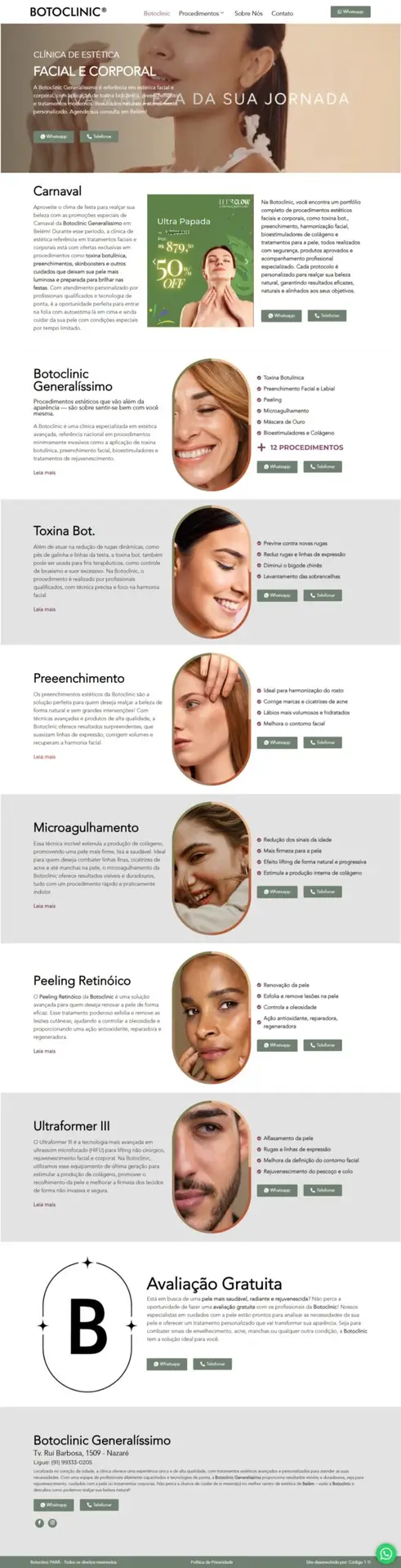 site botoclinic generalissimo pará