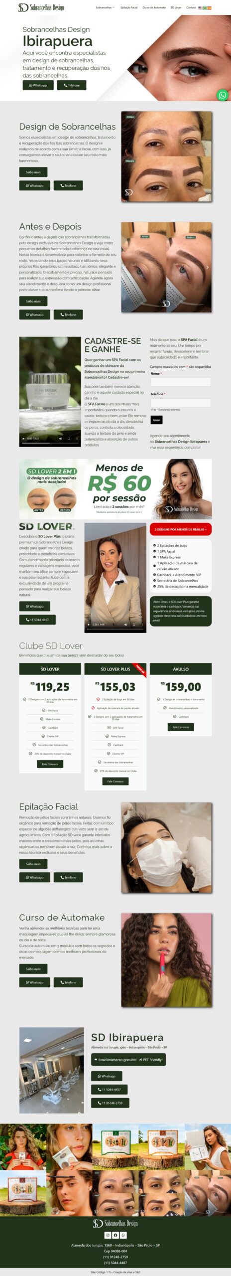 Sobrancelhas Design Ibirapuera