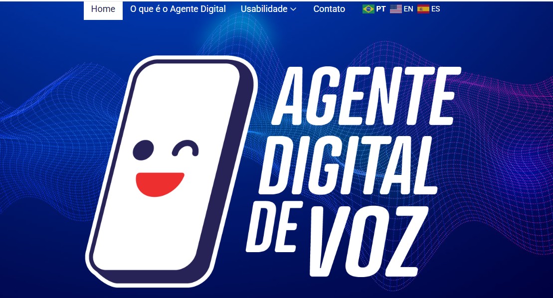 Site Agente Digital de Voz