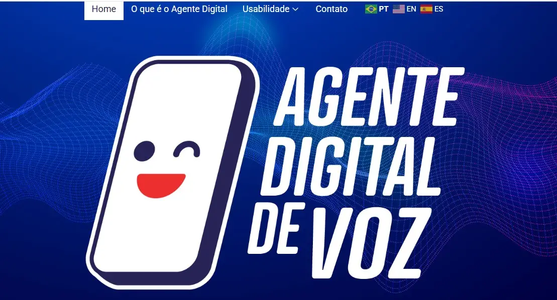Site Agente Digital de Voz