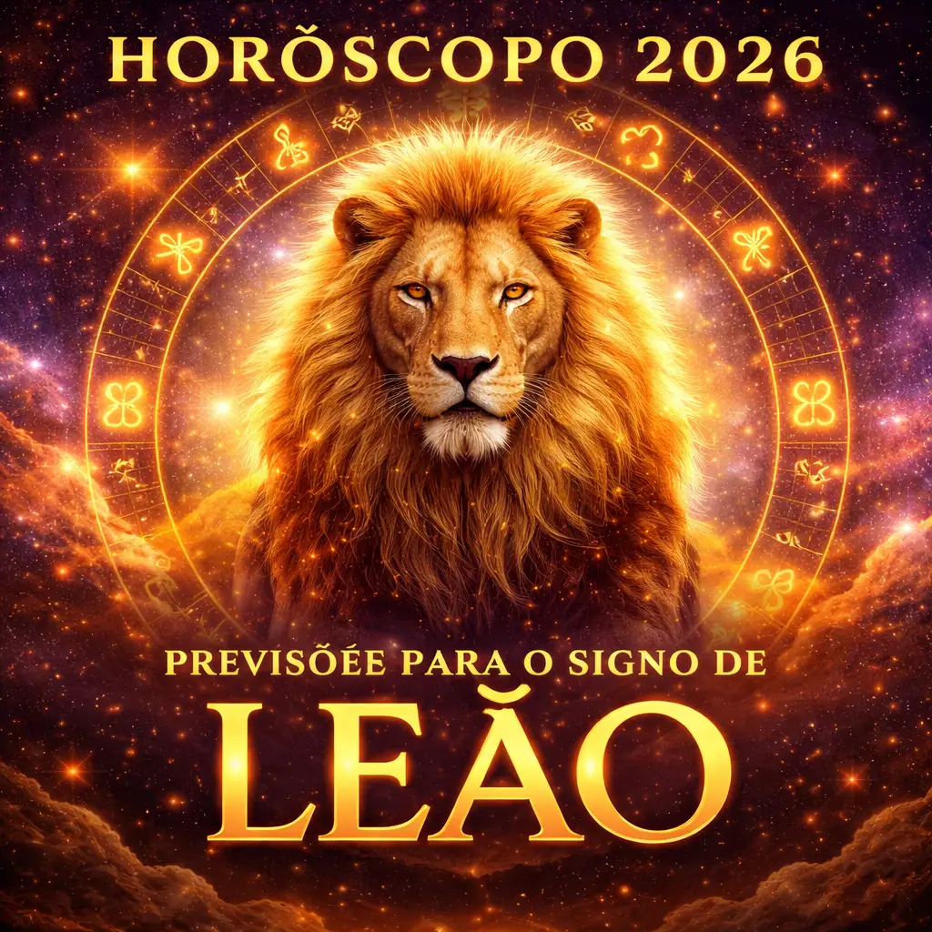 Horóscopo Leão 2026 pela IA