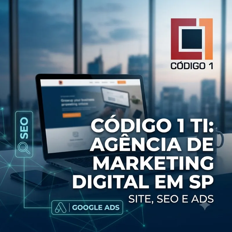 Agência de Marketing Digital em SP - Código 1 TI