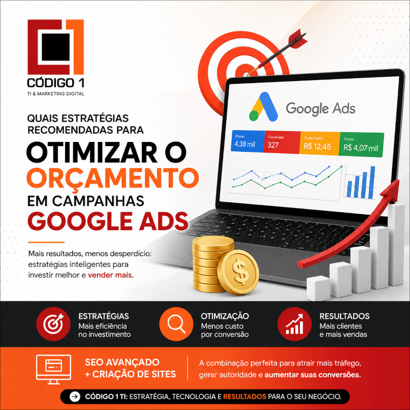 Otimizar orçamento google Ads