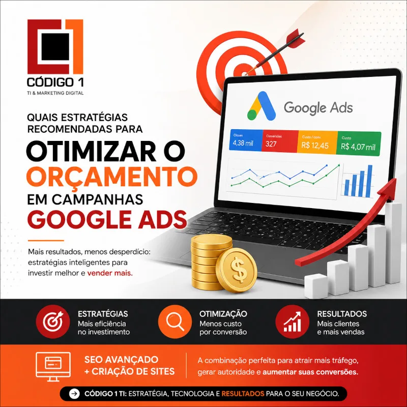 Otimizar orçamento google Ads