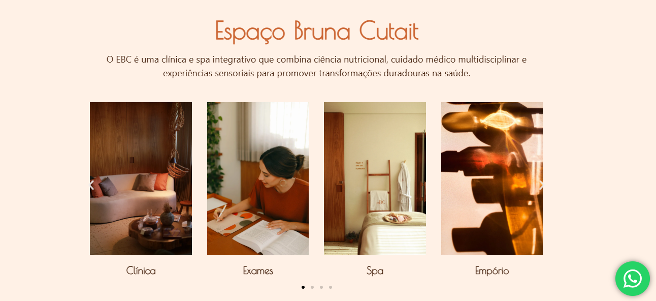 EBC - Clínica e SPA - Espaço Bruna Cutait 