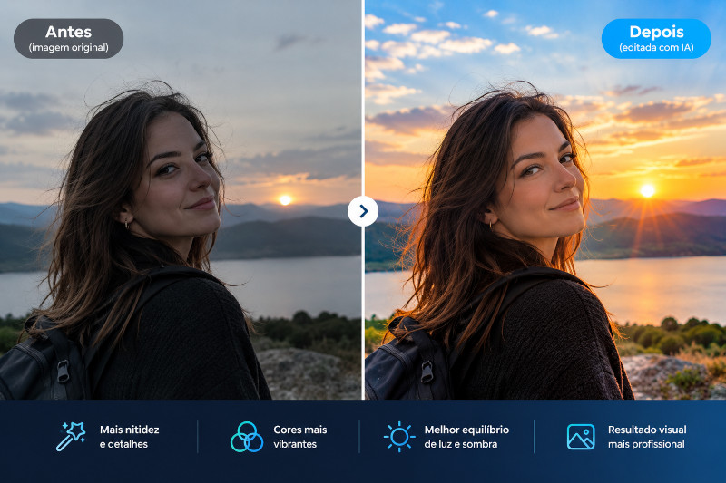 10 prompts de IA para deixar fotos com aspecto profissional